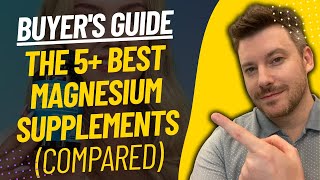 TOP 5 Best Magnesium Supplements  Best Magnesium Supplement Review 2024 [upl. by Kentiggerma]