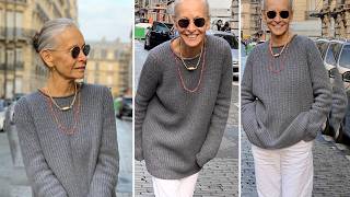 Shes 75 but dresses like a Fashion Icon  Fashion Tips for women over 50 [upl. by Enninaej905]