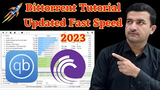 how to make qbittorrent download faster 2023 bittorrent download speed increase qbittorrent tutorial [upl. by Randie]