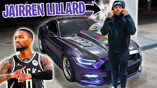 Damian Lillard’s Brother Reacts to 1000HP Mustang INSANE [upl. by Anitsua968]