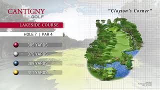 Cantigny Golf Club Lakeside Hole 7 [upl. by Noevart]