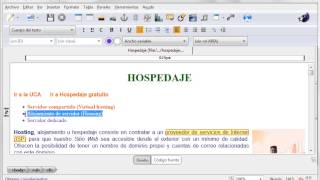 08 Tutorial de BlueGriffon Enlaces internos [upl. by Tedie542]