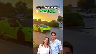 luxos exagerados de Alexandre pato e Rebeca Abravanel 🤑 alexandrepato silviosantos futebol [upl. by Areivax704]