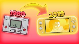 EVOLUTION of Nintendo Handheld Consoles 19802019 [upl. by Ydner]