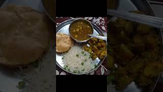 Special veg thali recipe Street style healthy and tasty shorts [upl. by Nayb]