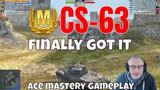 CS63 Ace Mastery  2 Lovely Games wotb wotblitz [upl. by Monika999]