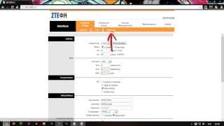 Como cambiar la contraseña del WIFI ZTE  ZXV10 W300 [upl. by Alrrats]