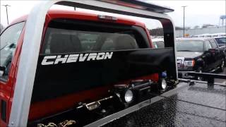 2014 Ford F550 Chevron rollback steel carrier 8663894173 [upl. by Ylrevaw504]