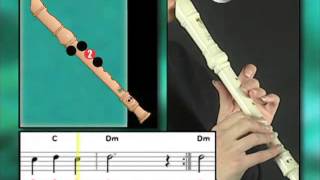 Ex014 How to Play Recorder  Recorder Lessons for Beginners [upl. by Etterraj]