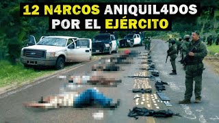 Los ENFRENTAMIENTOS más BRUTALES entre el EJÉRCITO y los NARC0S del CDN [upl. by Aicineohp]