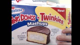 HOSTESS DING DONG  TWINKIES MASHUP REVIEW [upl. by Etiuqal]