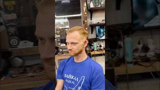 barber haircut style Medium fadehairstyle [upl. by Hakaber269]