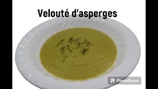 Recette de Velouté dasperges facile et rapide [upl. by Waylin84]