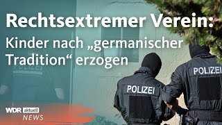 Rechtsextremismus Völkischer Verein quotArtgemeinschaftquot verboten  Aktuelle Stunde [upl. by Florance506]