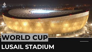 Qatar World Cup 2022 A closer look at Lusail Stadium [upl. by Lexis]