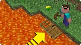 NOOB MINECRAFT VS CASA TROLL EN LAVA NOOB TROLLEADO EN MINECRAFT [upl. by Naresh]