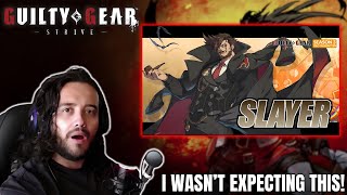 Studio Musician  Guilty Gear Strive OST Slayer Theme Reaction amp Analysis [upl. by Ahsaf265]