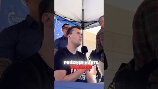 IS PRISON LABOUR modern day SLAVERY⁉️✅❌￼ charliekirk debate [upl. by Rialcnis]