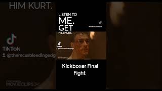 Kickboxer Final Fight 1 jeanclaudevandamme kickboxing kickboxer [upl. by Oiramat]