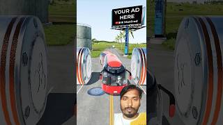 Mix colour car 🚗 vs buses and lollard crash automobilebeamdrive beamcrash cardriving drivepedia [upl. by Leinad]