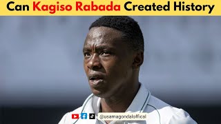 Can Kagiso Rabada Created History [upl. by Kimbell]