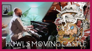 HOWLS MOVING CASTLE by Joe Hisaishi 🏰 EPIC PIANO COVER MerryGoRound of Life [upl. by Atidnan21]