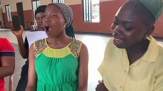 Practicing CHIDINMA by MQA CHOIR Akure [upl. by Enahpad]