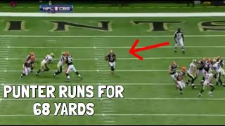 NFL Punters Running Highlights [upl. by Millda979]