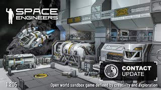 Space Engineers  Update 1205  Contact [upl. by Forest]