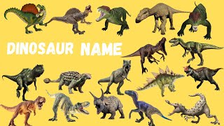 Learn Dinosaur Names For Kids  Dancing Dinosaur Alphabet  Learning Videos For Kids [upl. by Valerio]