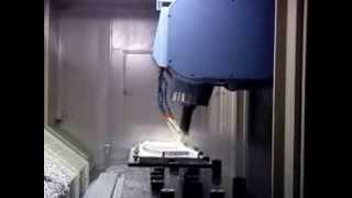 OKK KCV800 5AX and KCV1000 5AX 5 Axis Machining with Tilting Head [upl. by Anjela973]