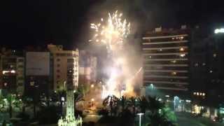 Mascletà Nocturna de Hogueras de San Juan 2013 Alicante [upl. by Nauh53]