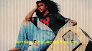 SZA  Conceited Lyric Video [upl. by Tomaso]