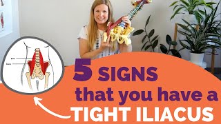 Top 5 Signs you have a tight iliacus [upl. by Enovahs]