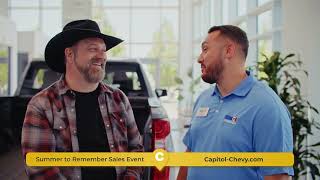 Capitol Chevrolet  Summer To Remember Sales [upl. by Nagirrek246]