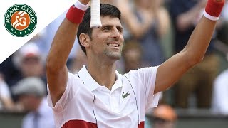 Novak Djokovic vs Jaume Munar  Round 2 Highlights I RolandGarros 2018 [upl. by Ewart]