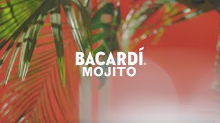 How to Make A BACARDÍ Mojito Cocktail Recipe [upl. by Ytirehc]