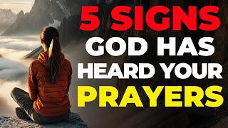 5 IMPORTANT Signs God Has Heard Your Prayers  Are You Listening [upl. by Terry239]