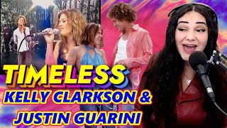 Opera Singer Reacts to Timeless Kelly Clarkson and Justin Guarini [upl. by Zitvaa]