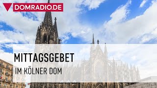 Mittagsgebet im Kölner Dom am 21102024 [upl. by Nnylyrehc184]