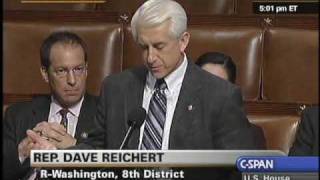 Dave Reichert Speaks During Debate of Health Care Overhaul Bill [upl. by Donella]