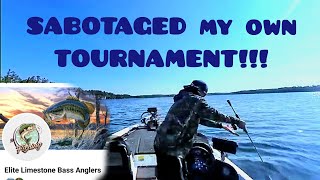 I RUINED my Day Summer Bass Tournament [upl. by Alfy]