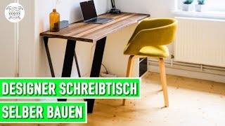 Designer Schreibtisch selber bauen  Jonas Winkler [upl. by Lanna314]