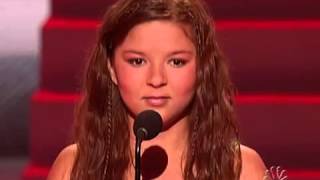 Bianca Ryan  Im Changing Jennifer Hudson  Final Americas Got Talent [upl. by Ajiat]