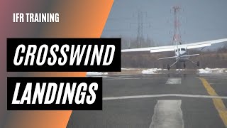 Mastering the Crosswind Landing  Side Slips and Crab  How to Land an Airplane [upl. by Irrahs]