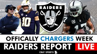 Raiders News amp Rumors LIVE Before Chargers NFL Week 1 Game [upl. by Silden716]