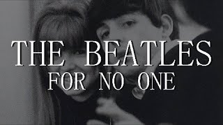 The Beatles  For No One  Subtitulada Español  Inglés [upl. by Nove102]