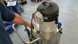 How To Start The KleenJet Ultra 5000CVP Vapor Steam Cleaner [upl. by Suter]