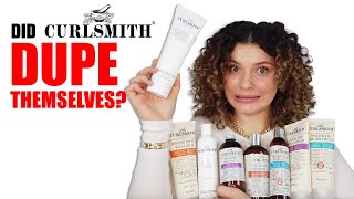 DID CURLSMITH DUPE THEMSELVES fragrance free shine line review [upl. by Harold]