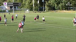 Windmill 2017  Clapham vs Freespeed  Open  Ultimate frisbee [upl. by Romy]